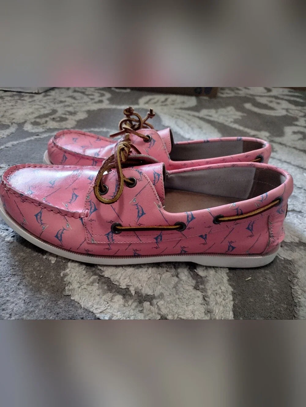 Froats The angler Pink Boat Shoes